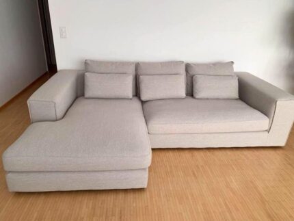 Pfister Ecksofa Beige Gratis Lieferung
