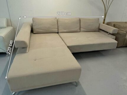 Joop! Ecksofa mit elektrischer Bettfunktion