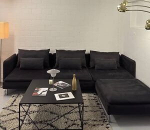 Modular corner sofa Free delivery Black – buy Occasion sofa at SofaLab