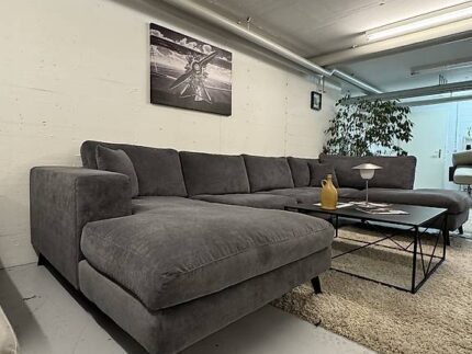 Cozy Grau U Sofa Gratis Lieferung