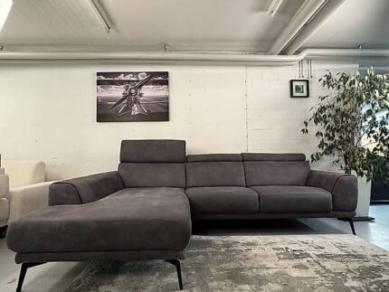 Designer Ecksofa Sofort Gratis Lieferung Grau