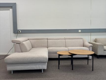 Himolla Ecksofa mit elektrischer Relaxfunktion Elektrisch verstellbare Kissen