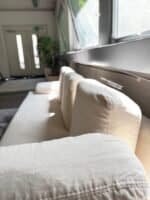 Alcantara Corner Sofa with all pillows Ink. Delivery – Occasion sofa buy at SofaLab
