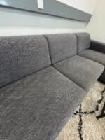 Dunkelgraues Ecksofa mit kostenloser Lieferung – Occasion Sofa kaufen bei SofaLab