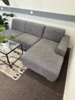 Dunkelgraues Ecksofa mit kostenloser Lieferung – Occasion Sofa kaufen bei SofaLab