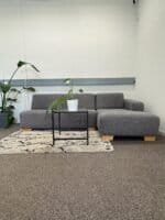 Dunkelgraues Ecksofa mit kostenloser Lieferung – Occasion Sofa kaufen bei SofaLab