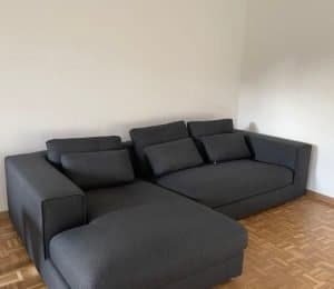 Pfister BRINDISI Ecksofa Schwarz free delivery – buy Occasion Sofa at SofaLab