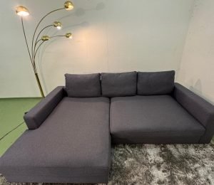 Ecksofa in Dunkelgrau mit kostenloser Lieferung – Occasion Sofa kaufen bei SofaLab