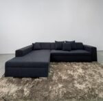 Corner sofa with extension function Ink.Delivery