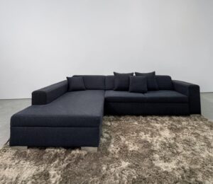 Corner sofa with extension function Ink.Delivery