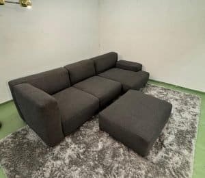 Elegant corner sofa with footrest – buy Occasion sofa at SofaLab