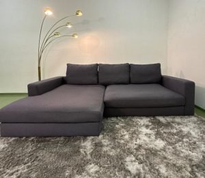Ecksofa in Dunkelgrau mit kostenloser Lieferung – Occasion Sofa kaufen bei SofaLab