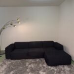 Stilvolles Ecksofa Cloud in Schwarz – Occasion Sofa kaufen bei SofaLab