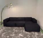 Stilvolles Ecksofa Cloud in Schwarz – Occasion Sofa kaufen bei SofaLab