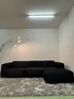 Stilvolles Ecksofa Cloud in Schwarz – Occasion Sofa kaufen bei SofaLab