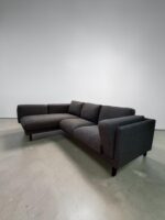 Cozy corner sofa with removable pillows