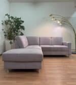 Corner sofa in Alcantara Ink.Delivery – Buy Occasion Sofa at SofaLab