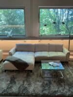 Corner Sofa Cream beik delivery – Occasion sofa buy at SofaLab