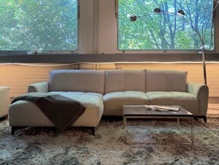 Corner Sofa Cream beik delivery – Occasion sofa buy at SofaLab