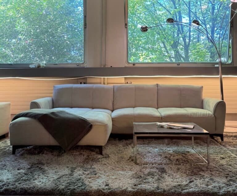 Corner Sofa Cream beik delivery – Occasion sofa buy at SofaLab