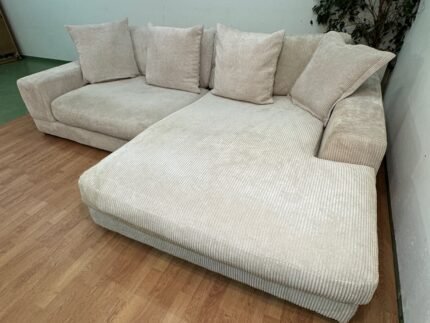 Beautiful Cord corner sofa from Home Decor – Buy Occasion Sofa at SofaLab