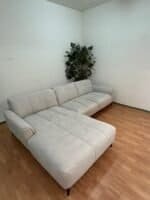 Corner Sofa in cream beige ink. Delivery – Occasion sofa for sale at SofaLab