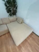Corner Sofa Beige with removable covers – Occasion sofa for sale at SofaLab