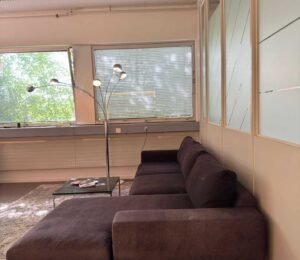 Cosy Corner Sofa Black – Occasion sofa for sale at SofaLab