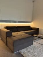 Corner Sofa with storage space and pull-out bed – Occasion sofa for sale at SofaLab