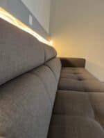 Corner Sofa with storage space and pull-out bed – Occasion sofa for sale at SofaLab