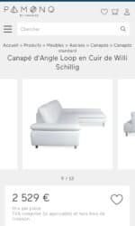 Designer-Ecksofa von Willi Schillig – Occasion Sofa kaufen bei SofaLab