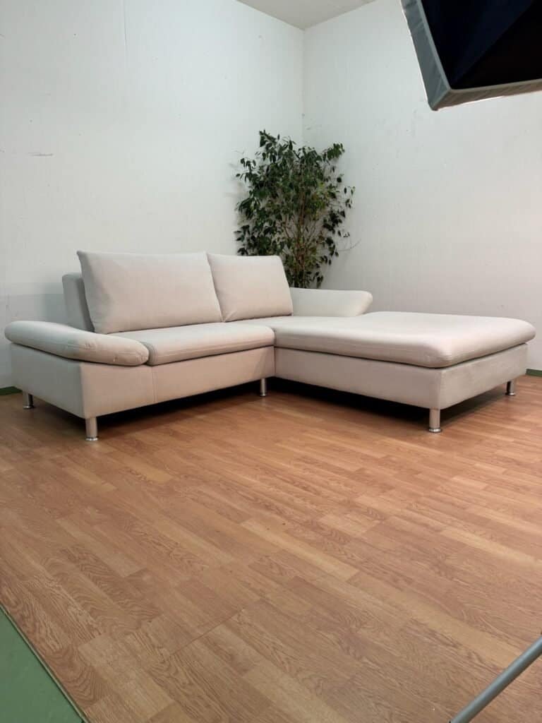 Designer-Ecksofa Beige von Willi Schillig – Occasion Sofa kaufen bei SofaLab
