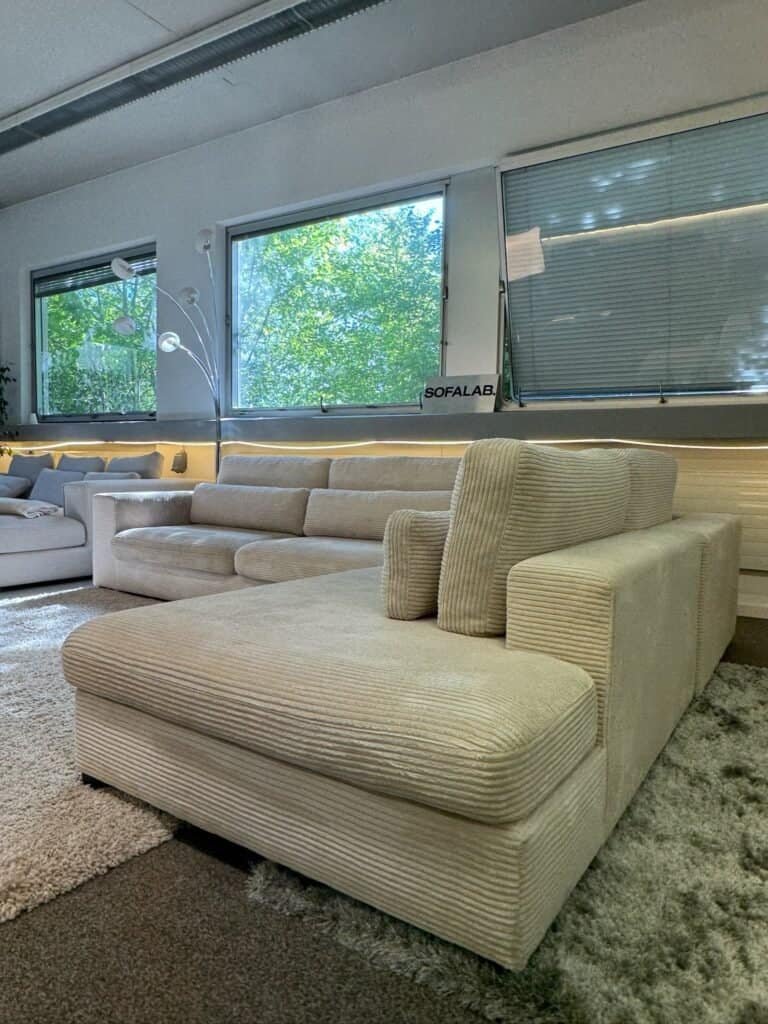 Corner Sofa beige by Pfister Johan Jakob – Occasion sofa for sale at SofaLab