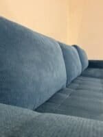 Corner Sofa Pastellblau Ink.Lieferung – Occasion sofa for sale at SofaLab