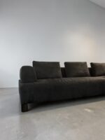 Corner Sofa Dark Blue by Natuzzi