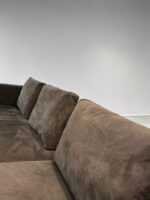 Corner Sofa Dark Blue by Natuzzi