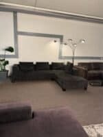 Corner Sofa Dark Blue By Natuzzi – Occasion sofa for sale at SofaLab
