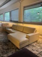 Genuine leatherCorner Sofa Beige by Pfister – Occasion sofa for sale at SofaLab