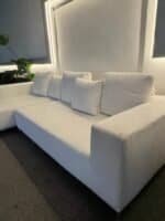 Corner Sofa Cream bei LaNuova CASA – Occasion sofa for sale at SofaLab