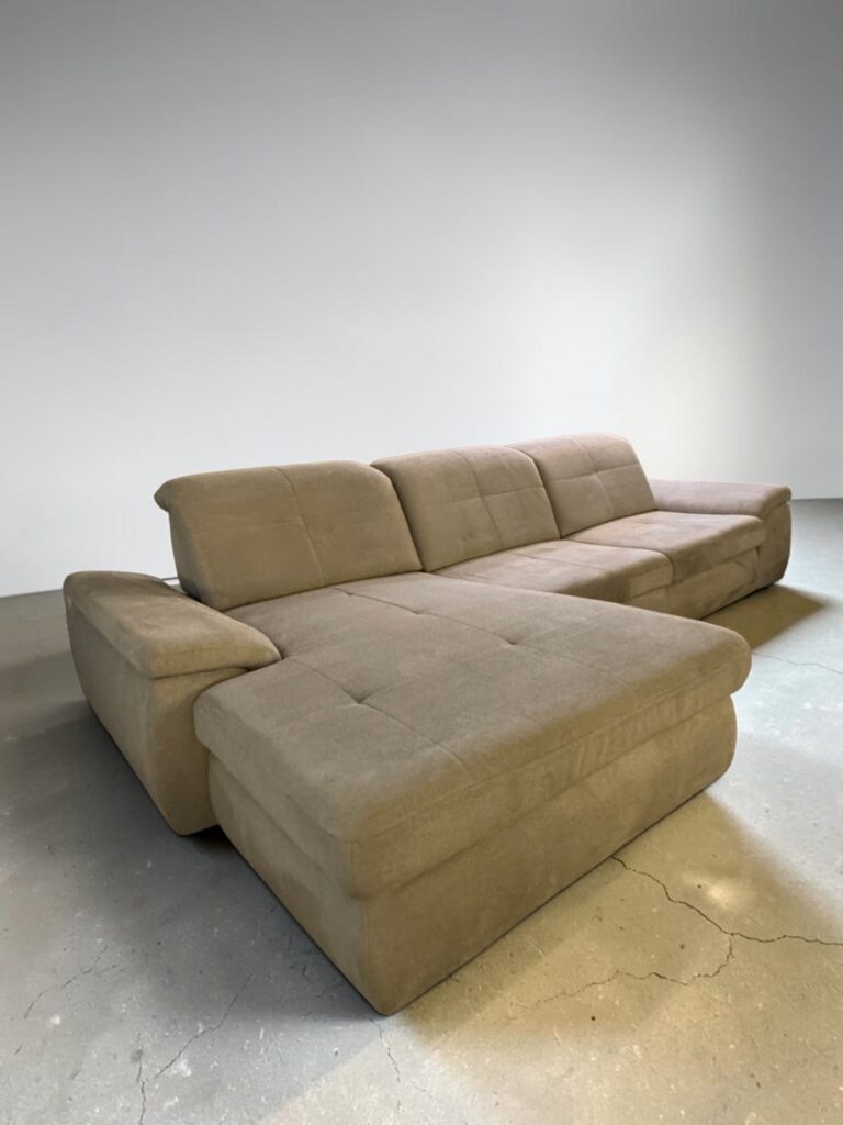 Light grey Corner Sofa Ink. delivery