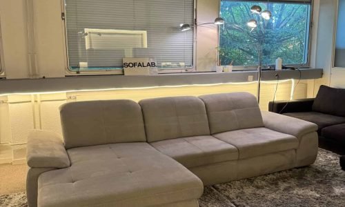 Light grey Corner Sofa Ink delivery – Occasion sofa for sale at SofaLab