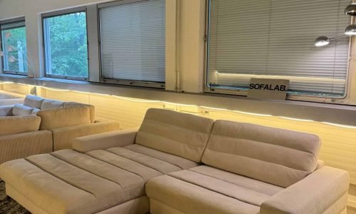 Kawola Lana Corner Sofa Light grey from Home 24 – Occasion sofa for sale at SofaLab