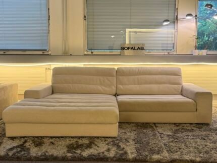 Kawola Lana Ecksofa Hellgrau von Home 24 – Occasion Sofa kaufen bei SofaLab