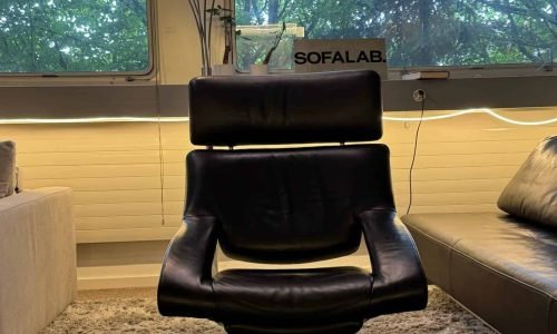 De Sede 255 Lounge chair with extendable footrest – Occasion sofa for sale at SofaLab