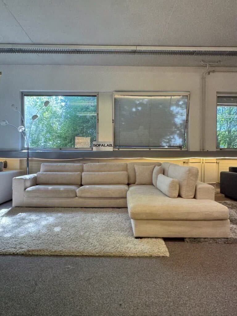 Corner Sofa beige by Pfister Johan Jakob – Occasion sofa for sale at SofaLab