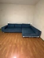 Corner Sofa Pastellblau Ink.Lieferung – Occasion sofa for sale at SofaLab