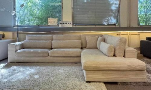 Corner Sofa beige by Pfister Johan Jakob – Occasion sofa for sale at SofaLab