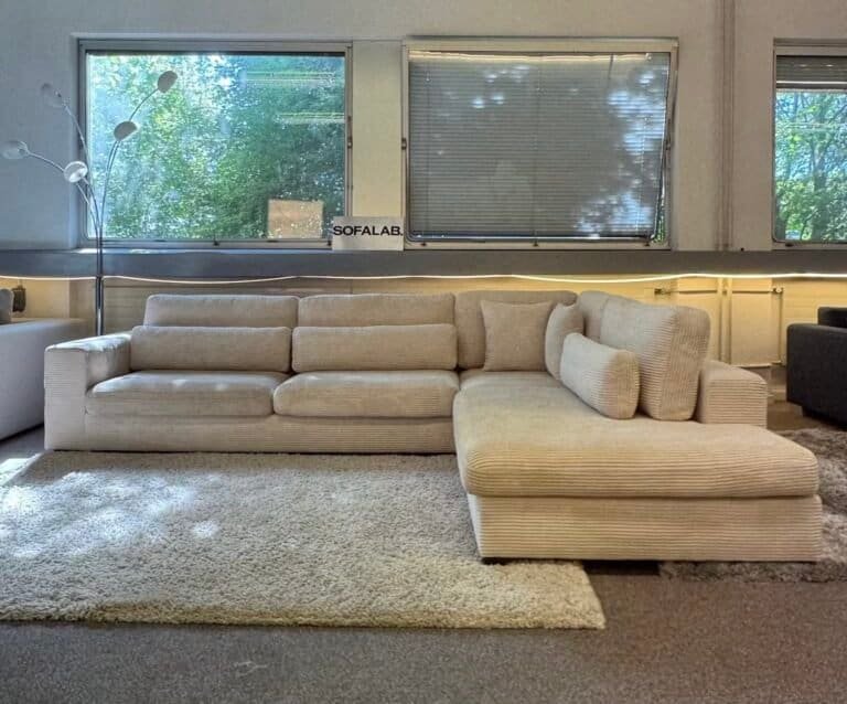 Corner Sofa beige by Pfister Johan Jakob – Occasion sofa for sale at SofaLab