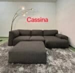 Cassina Mex Cube Grau Sofa von Piero Lissoni – Occasion Sofa kaufen bei SofaLab