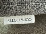 Corner Sofa by Comfortly Grey with removable pillow